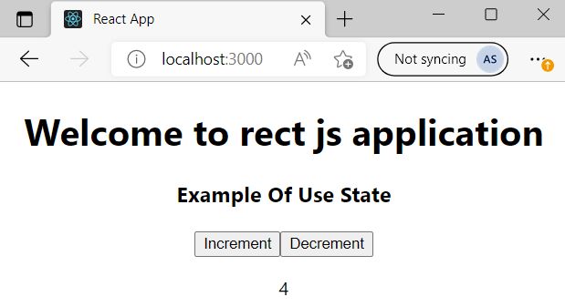 How to store data using useState